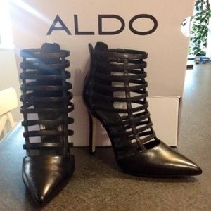 Strappy Zip up Heels